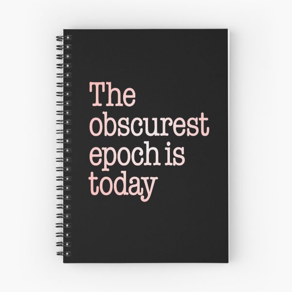 Item preview, The obscurest epoch is today. v.3 designed and sold by x1brett.