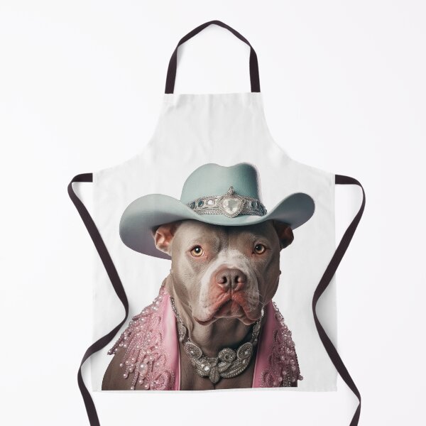 Item preview, Rhinestone Cowboy Pitbull designed and sold by poshprintlab.