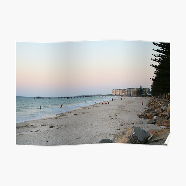 Dusk at the Bay, South Australia. Poster