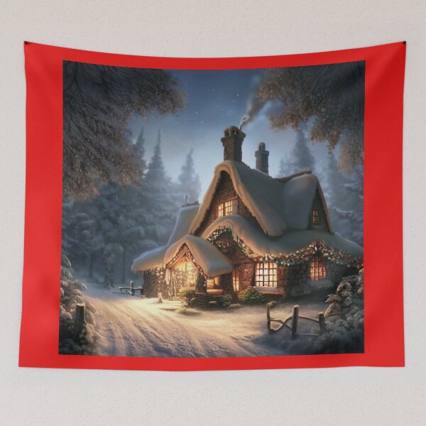 Item preview, Christmas Cottage 5 designed and sold by CrankyOldDude.