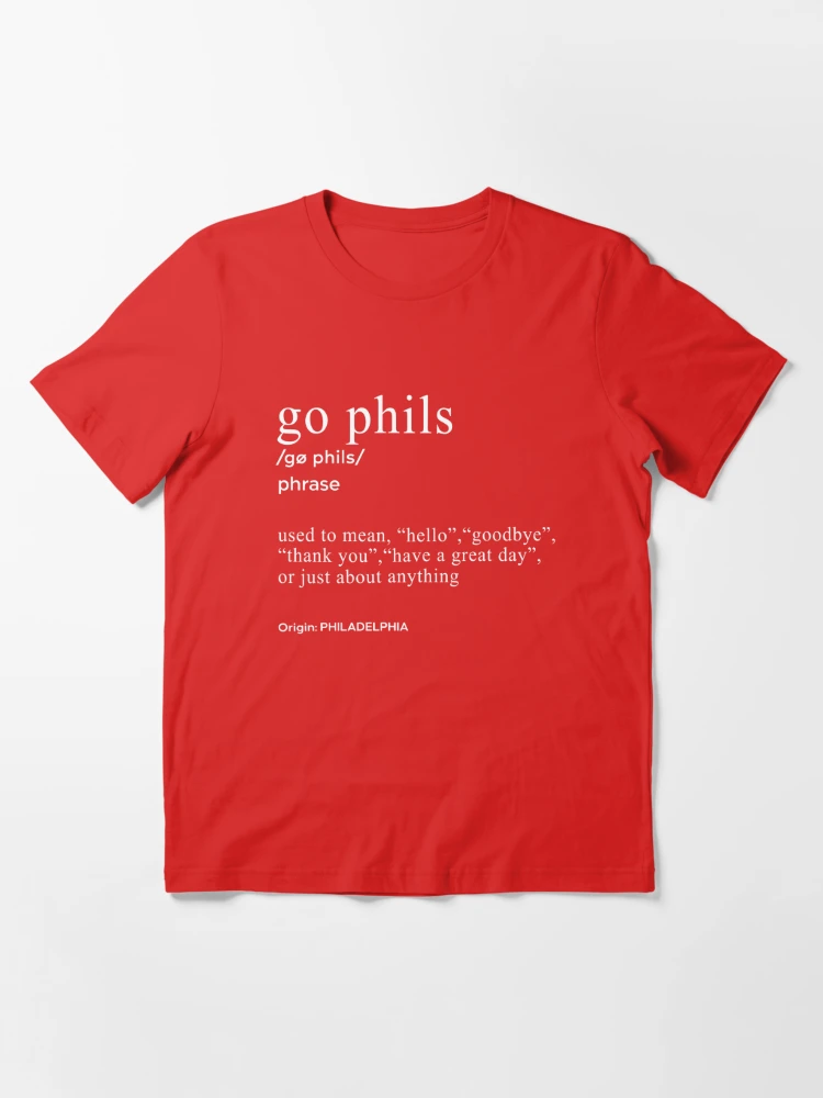 Go Phils Funny Philadelphia Phillies Cute Definition Philly Fan Christmas  Scarf for Sale by mei-illustrator