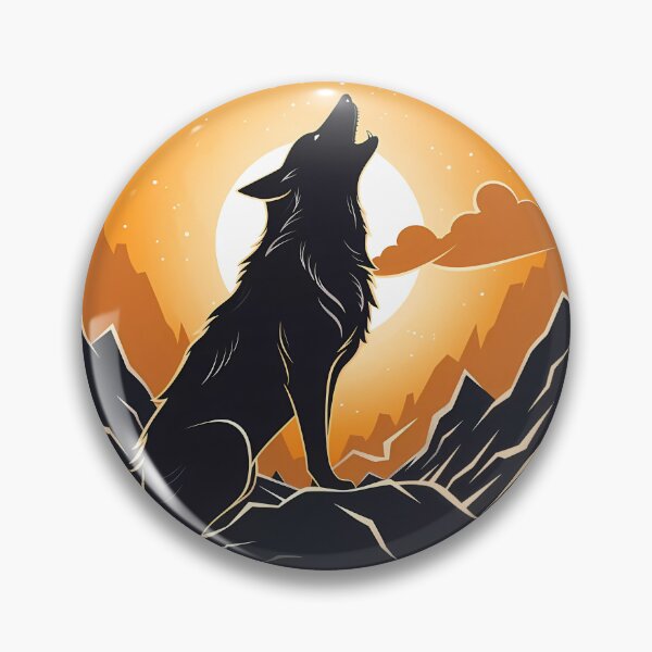 Artikelvorschau, Mondschein-Serenade – Heulender Wolf entworfen und verkauft von Win Hardy.