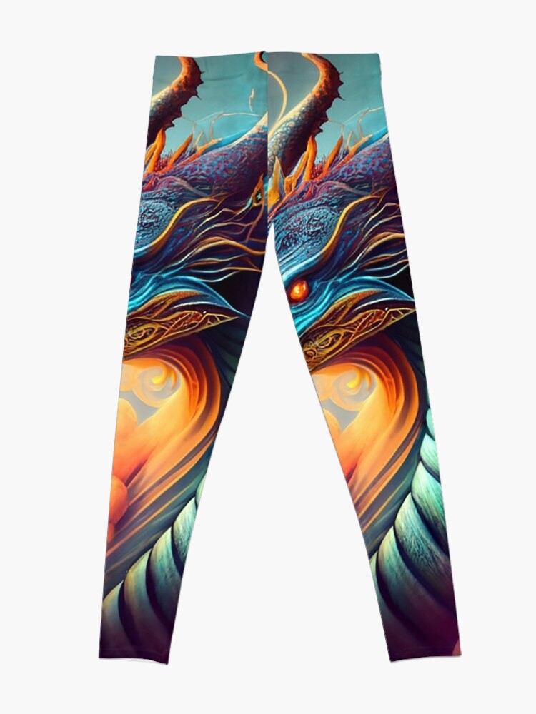 Colorful Dragon Leggings for Sale by SheilasShack