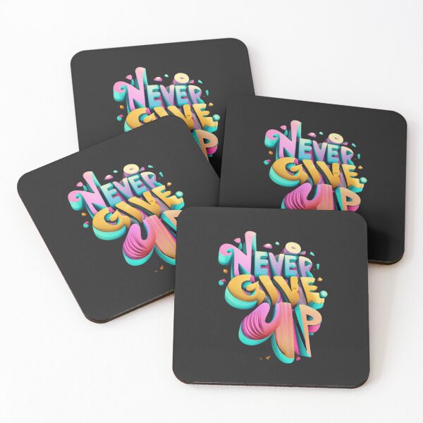 Item preview, Never Give Up designed and sold by Sketch-Shack.