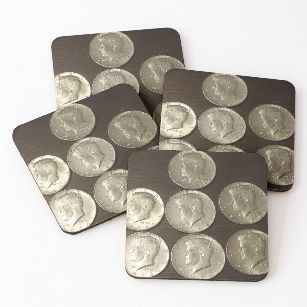Item preview, Kennedy Half Dollars designed and sold by coinsxcrochet.