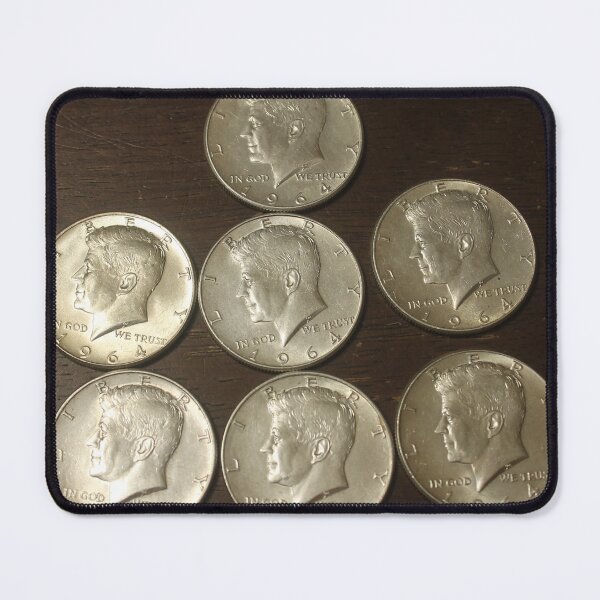 Item preview, Kennedy Half Dollars designed and sold by coinsxcrochet.