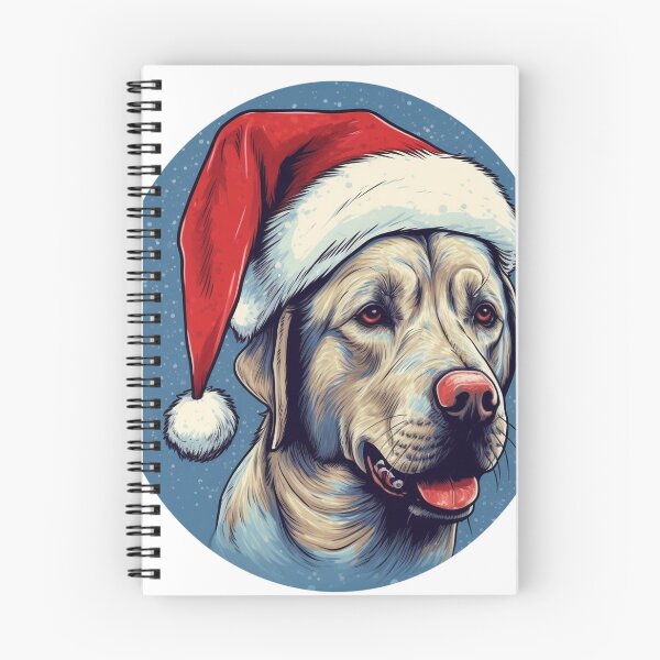 Item preview, Labrador retriever dog wearing Santa hat. designed and sold by maxtapee.