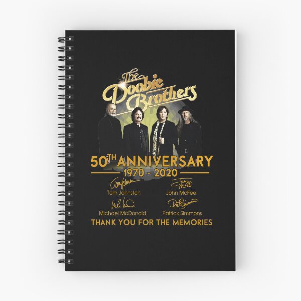 Item preview, For The Doobie band Brothers 50th Anniversary 1970 2020  Music Band - Metal Music Band Shirts For designed and sold by JadenServitude.