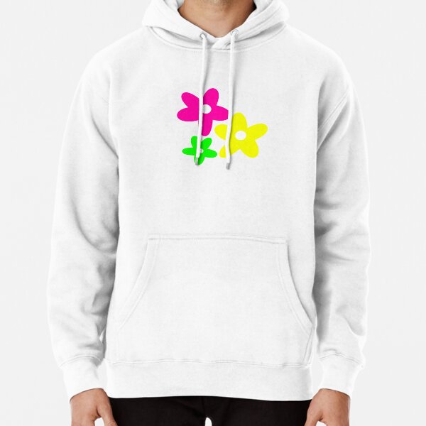 Neon on sale flowers hoodie