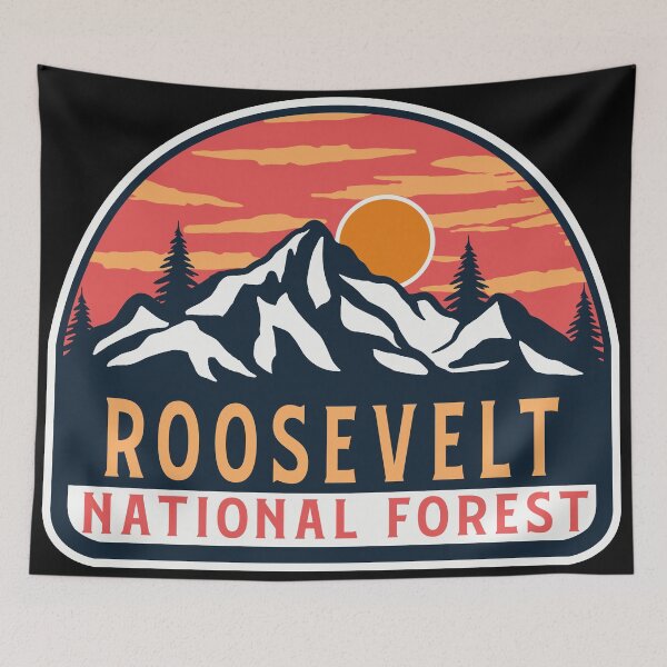 Item preview, Roosevelt National Forest designed and sold by nature-space.