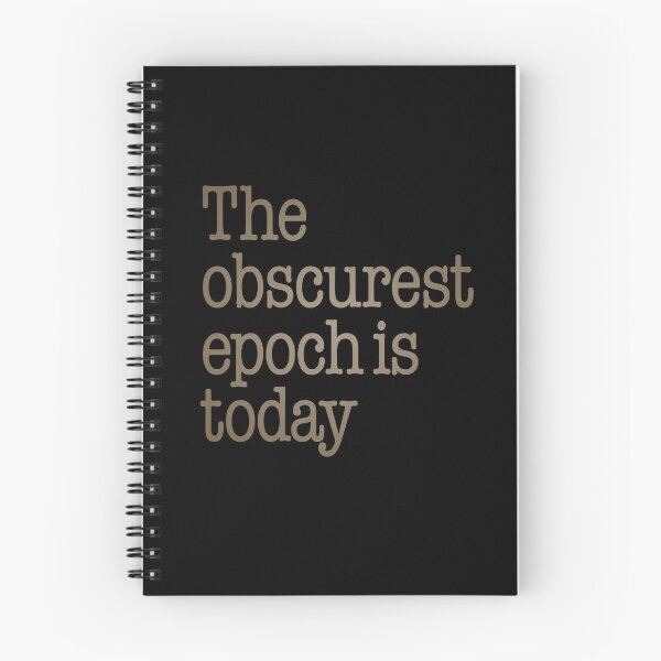 Item preview, The obscurest epoch is today. v.7 designed and sold by x1brett.