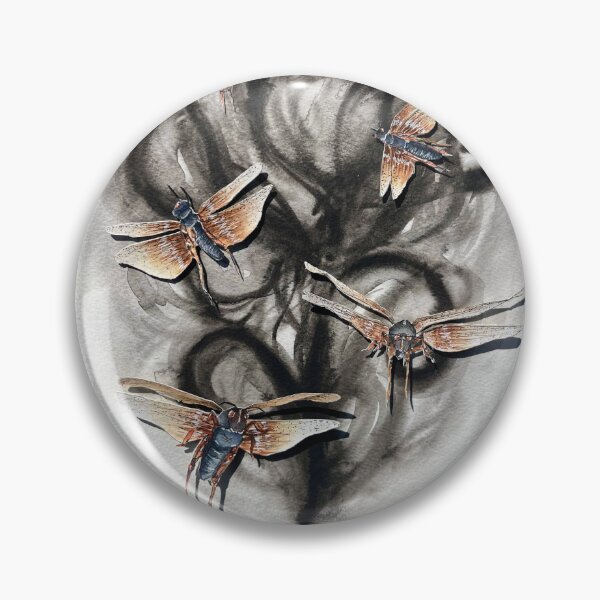 Item preview, Locusts from the Smoky Abyss designed and sold by artbymaddyg.