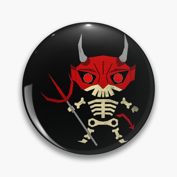 Item preview, VINTAGE SKULL 3 DISGUISED AS A DEVIL designed and sold by the Zarock Shop.