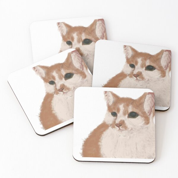 Item preview, Cute orange cat designed and sold by KitsieCreations.