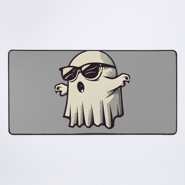 Item preview, Playful Cartoon Ghost with Sunglasses designed and sold by DRESSED-UP-CUBS.