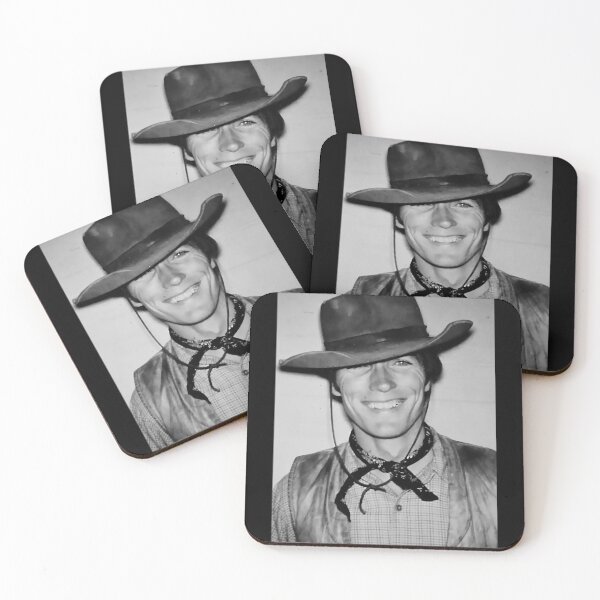 Item preview, Clint actor Eastwood smile designed and sold by TimeFarmerSt.