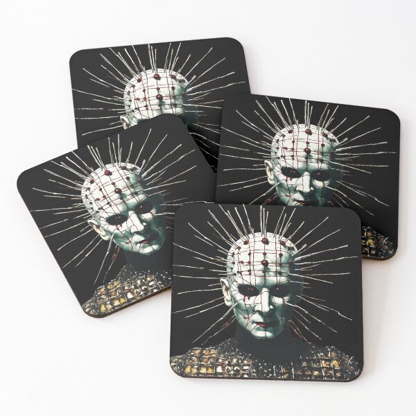 Item preview, Hellraiser cabeza de alfiler vieja cara de terror designed and sold by LaakiiArt.