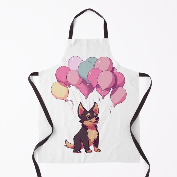 Item preview, Dog holding ballons designed and sold by PawelNature.