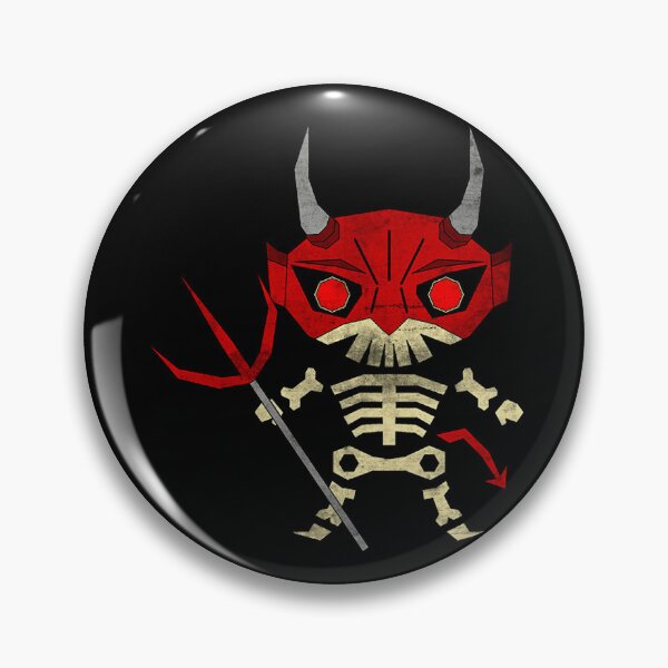 Item preview, VINTAGE SKULL 4 DISGUISED AS A DEVIL designed and sold by the Zarock Shop.