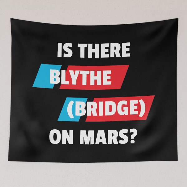 Item preview, Is There Blythe Bridge on Mars? - original Stoke-on-Trent music gift designed and sold by StokeTees.
