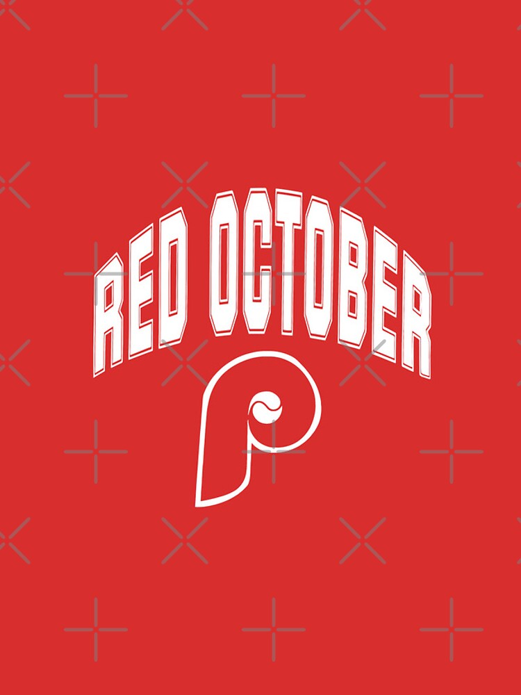 In October Phillies We Wear Red SVG, Philadelphia Phillies Red