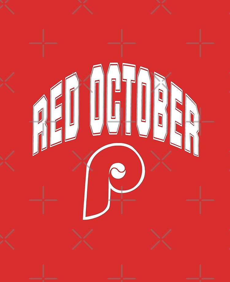 Red October Baseball Philadelphia Phillies Dancing On My Own iPad