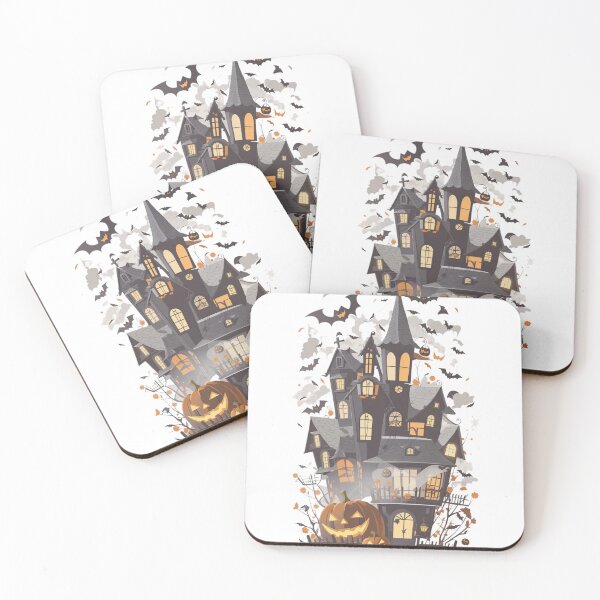 Item preview, Haunted Halloween designed and sold by Imaginaria Inkworks.