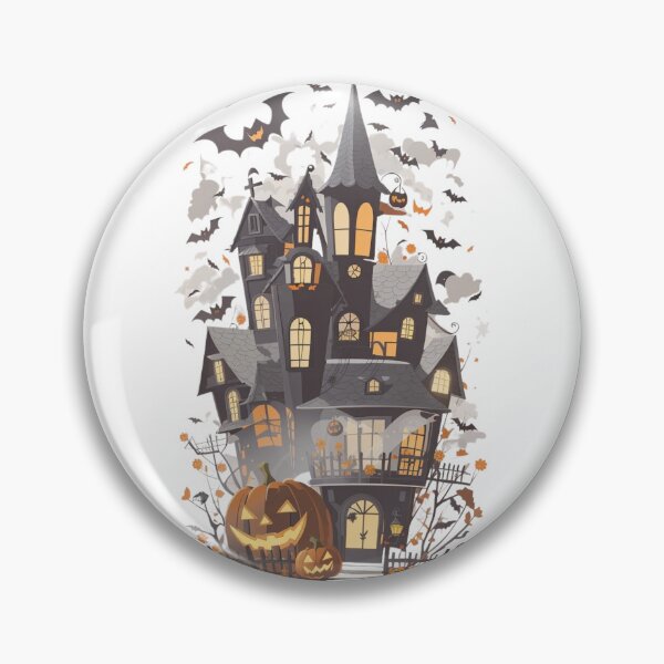 Item preview, Haunted Halloween designed and sold by Imaginaria Inkworks.