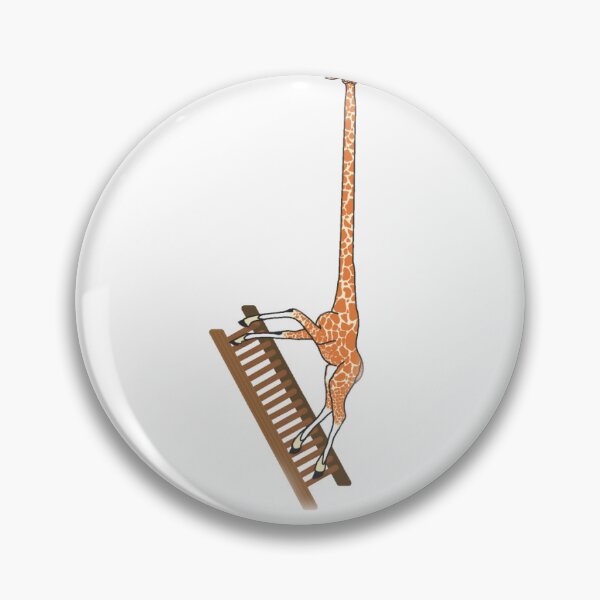 Item preview, Giraffe on a Ladder designed and sold by ScooterDoodles.