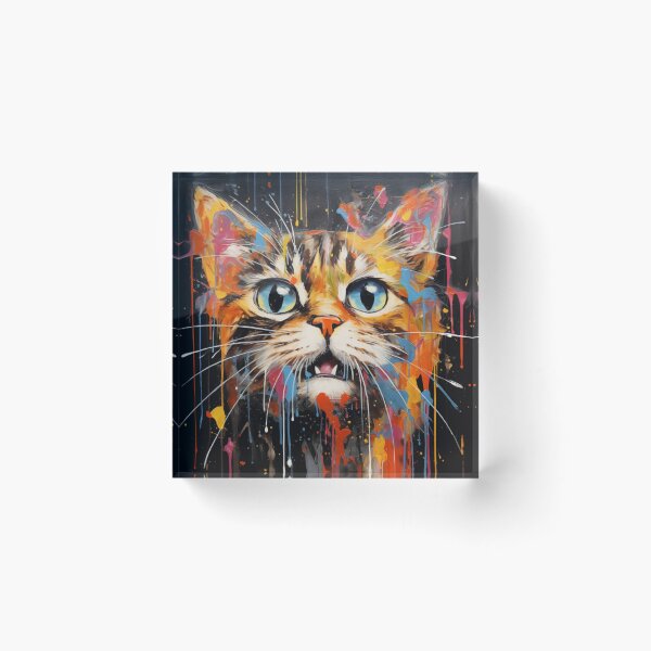 Item preview, Cat abstract  designed and sold by Pitchyamon.