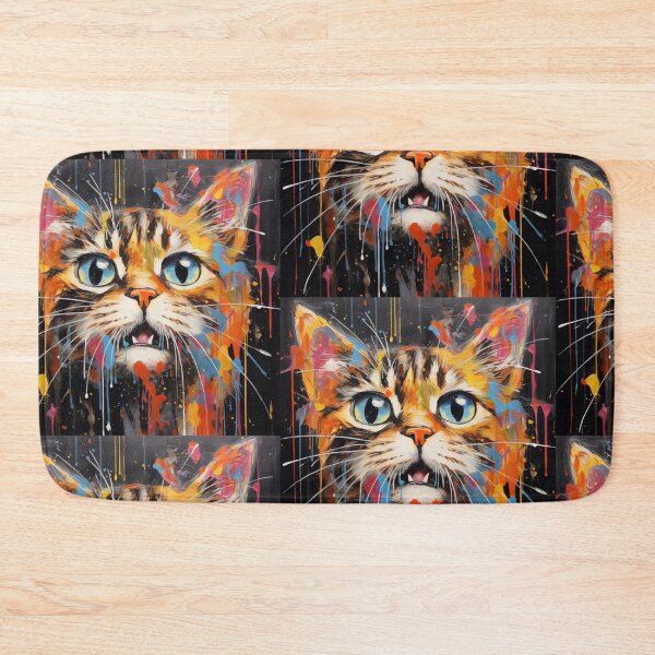 Item preview, Cat abstract  designed and sold by Pitchyamon.