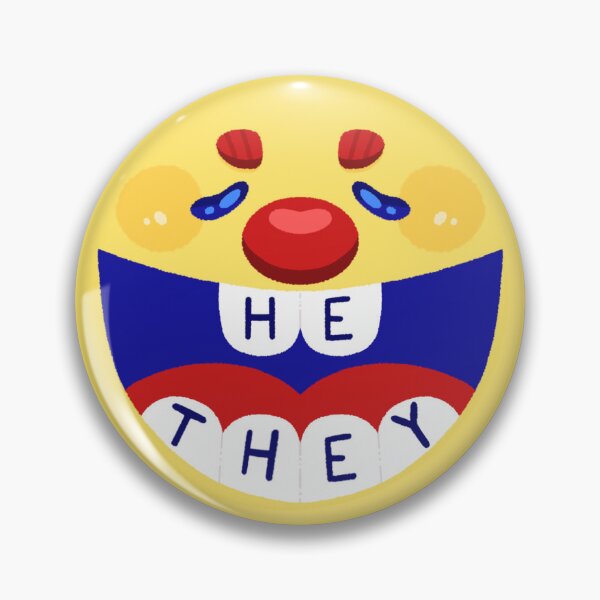 Item preview, He/They Clown designed and sold by criartura.