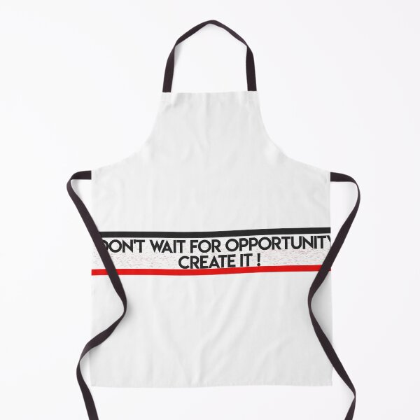 Item preview, "DON'T WAIT FOR OPPORTUNITY. CREATE IT" (Motivational Quates ) Sigma Male,Man Respect designed and sold by risingdigitall.