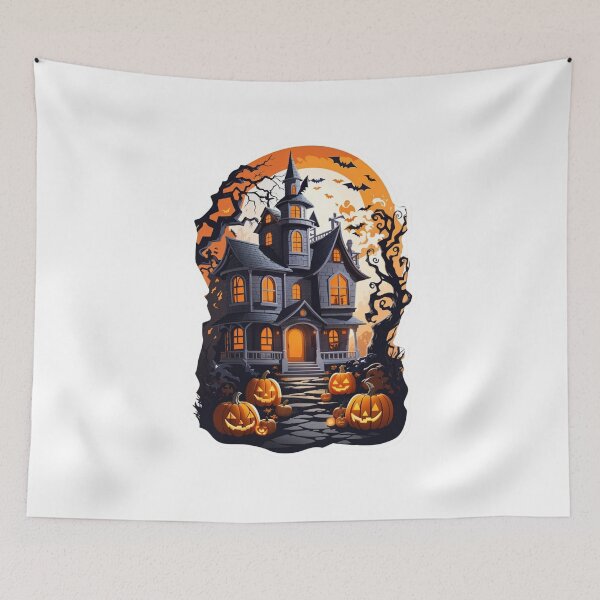 Item preview, Halloween House designed and sold by Imaginaria Inkworks.