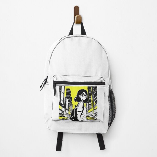 Vista previa del artículo con la obra «Kiiro chica moderna», diseñado y vendido por chrismaecanes.