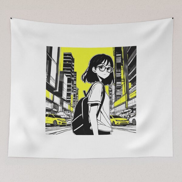 Item preview, Kiiro Modern Girl designed and sold by chrismaecanes.