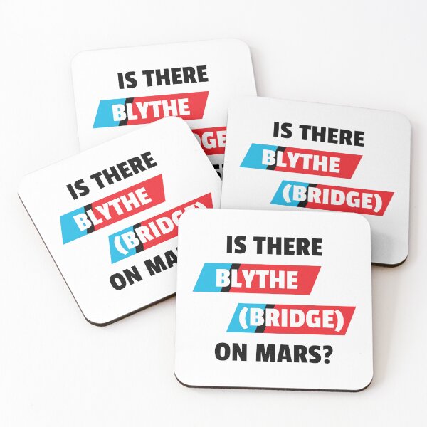 Item preview, Is There Blythe Bridge on Mars? - original gift design designed and sold by StokeTees.