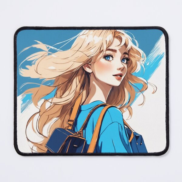 Item preview, Blonde Modern Anime Girl designed and sold by chrismaecanes.