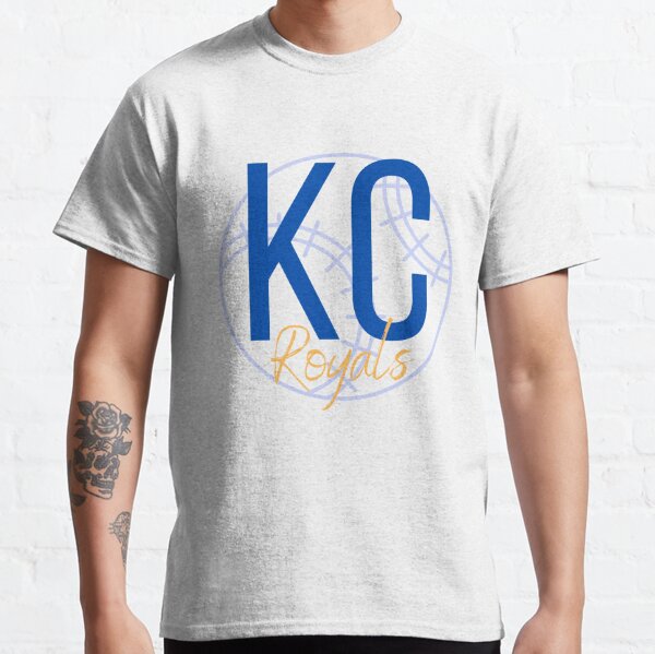 Charlie Hustle Heather Blue Kansas City Royals Gordo Nation Graphic T-Shirt  Adul