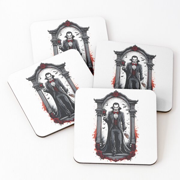 Item preview, Classic Vampire with a Coffin designed and sold by NaaEfdPublisher.