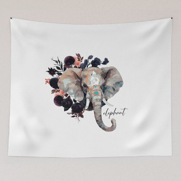 Item preview, Cute elephant. Indian elephant.  designed and sold by Anastasiia Yurevych.
