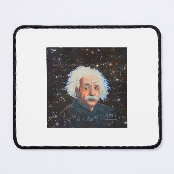 Item preview, Albert Einstein portrait designed and sold by MichaelEpp.