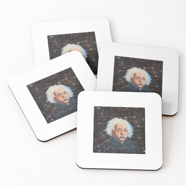 Item preview, Albert Einstein portrait designed and sold by MichaelEpp.