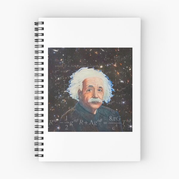 Item preview, Albert Einstein portrait designed and sold by MichaelEpp.