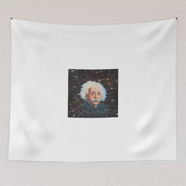 Item preview, Albert Einstein portrait designed and sold by MichaelEpp.