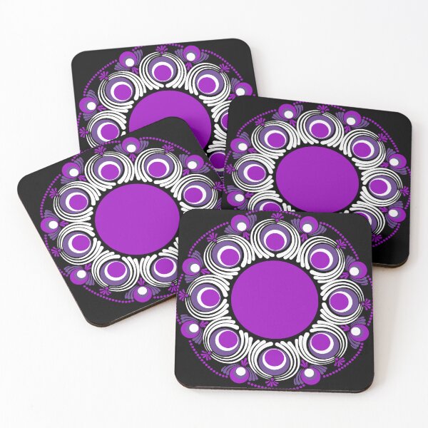 Item preview, Venus Blooming Purple Dot Mandala designed and sold by Triplicate Limited.