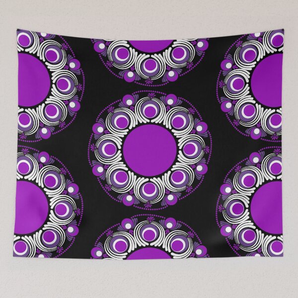Item preview, Venus Blooming Purple Dot Mandala designed and sold by Triplicate Limited.