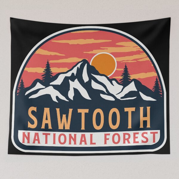 Item preview, Sawtooth National Forest designed and sold by nature-space.