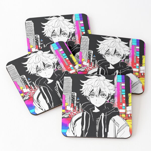 Item preview, Urban Night Anime Boy designed and sold by chrismaecanes.