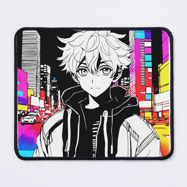 Item preview, Urban Night Anime Boy designed and sold by chrismaecanes.
